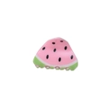 Cute watermelon slice acrylic hair claw clip with pink pulp and green teeth for women - 4cm / Watermelon (4cm)