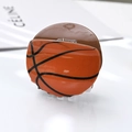 Acrylic hair claw clip featuring a realistic orange basketball design with textured finish - Basketball (7.9cm)