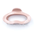 Pince à cheveux rose en acétate au design nuage pour cheveux épais, style minimaliste - 11.2cm / Rose Fille
