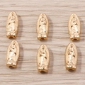 20er Pack goldene religiöse Jungfrau Maria Anhänger für DIY Halsketten und Schlüsselanhänger - Gold