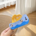 Simpatica molletta per capelli in acetato con barca colorata ed elementi marini - 8.4cm / Nave da Crociera