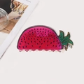 Sweet dragon fruit shape acrylic hair claw clip in magenta and green for women - Red Pitaya (9cm)