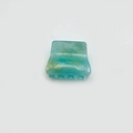 Pince à cheveux élégante en marbre avec dégradé de couleur vert menthe et bleu océan - Pince Carrée Vert Émeraude