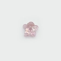 Schicke rosa Blüten-Haarklammer mit Perlglanz-Effekt und eleganter Aussparung in der Mitte - 3cm / Rosa