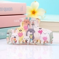 Acrylic hair claw clip with cute cartoon rabbit patterns and transparent teeth - Moe Rabbit 8.9cm