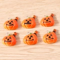 Set di ciondoli zucca di Halloween con dettaglio cappello nero e anello d'argento - Zucca