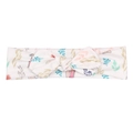 Weiches elastisches Baby Stirnband mit süßem Blumen und Hasen Print Schleife - Blumenmaus
