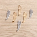 Retro legering veerhangers in goud en zilver voor DIY sieraden maken van accessoires - Set van 20 Stuks / Meerkleurig