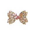 Pince à cheveux de Noël à paillettes avec un petit renne mignon pour fête festive - Style Renne de Noël (MC5950)
