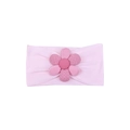 Bandeau bébé rose doux avec fleur à six pétales pour photographie de nouveau-nés - Style Fleur Rose Clair à 6 Pétales (MB5289)
