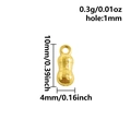 Détail d'un pendentif cacahuète en acier inoxydable 304 avec texture et taille 10mm - S2880-g [cacahuète]
