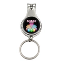 Vintage Bingo bal ontwerp flesopener sleutelhanger van duurzame zinklegering - Schud Die Bingo Ballen Tekst Patroon (Stijl 4)