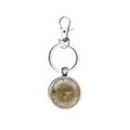 Porte-clés de pêche avec motif de bar et texte If I am missing I have gone fishing - Style de Poisson Grain de Bois Vintage (5)