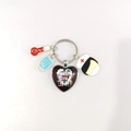 Nurse keychain featuring medical charms and Nursing is a Work of Heart heart pendant - Style 22