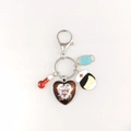 Nurse keychain featuring medical charms and Nursing is a Work of Heart heart pendant - Style 25