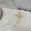 Eleganter cremefarbener Acetat-Haarclip für halboffene Frisuren mit glattem Harzfinish - Creme Meerjungfrau (B-2142-2)
