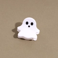 Dettaglio di un simpatico mini fermaglio per capelli a forma di fantasma per Halloween - Fantasma / 2,7cm