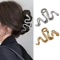 Gothic haarklemmen in de vorm van een slang in elegante goud- en zilverafwerkingen - Set 4