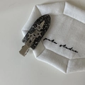 Fermaglio per capelli nero scintillante con stelle e cristalli per acconciature moda - Grigio (2# Fermaglio Senza Traccia Strass Bianco Stella)
