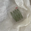 Set di quattro fermagli per capelli verde chiaro opaco in confezione artigianale - Verde