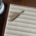 Minimalist light gold shuttle-shaped hair clip with a high-polished mirror finish - Glossy Silver Curved Oval (2#)