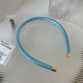 Serre-tête minimaliste bleu clair pailleté avec embouts dorés et fini brillant - Vert
