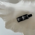 Vintage checkered metal hair clip with black and white fabric and wavy edges - 3# Black and White Checkered Duckbill Clip