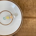 Brushed silver hair clip featuring colorful enamel CHA letters in green, yellow, and orange - 9# Silver Letter Hair Clip Style