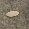 Fermaglio per capelli ovale in acetato fatto a mano in bianco crema con scritte - Clip a Becco d'Anatra Ovale (2#) / Bianco