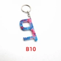 Portachiavi apriporta senza contatto in acrilico marmorizzato blu e rosa, B10 - Stile Marmo Blu Rosa (B10)