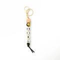 Silicone bead keychain bracelet with MAMA letter beads and sunflower pattern charm - 4 Sunflower
