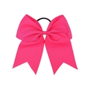 Macro detail of the ribbed grosgrain texture and hot pink swallowtail ribbon bow - Rose Red (06#)