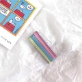 Set de 10 horquillas para el pelo mate en diversos colores macaron pastel para mujer - Estilo Recto Helado