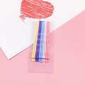 Lot de barrettes à cheveux colorées en couleurs bonbon avec emballage PVC transparent - Couleur macaron