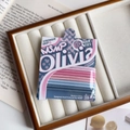 High-elastic candy color hair ties in a 10-piece set with a stronger grip design - Morandi Blue