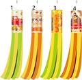 Set van vier Thanksgiving windzakken met ontwerpen van kalkoen, pompoen en zonnebloemen - 30+70cm / Meerkleurig Zonder Licht