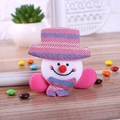 Cute LED glowing snowman brooch with knit hat and scarf for Christmas party decorations - Snowman with Light Style B