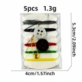 Detailed view of a 5-piece portable sewing kit with thread, buttons, and needle in 5.3x4cm - Portable Needle and Thread Sewing Set (6118516502533)