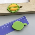 Ciondolo in resina durian per gioielli fai-da-te con trama di polpa di frutta realistica - Durian in Resina Verde 19x35mm (24245)