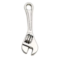 Mini pendentif clé à molette en alliage argenté pour colliers DIY et porte-clés personnalisés - Clé (5274)