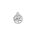 Colgante árbol de la vida plata antigua de aleación para creación de joyas DIY - Estilo Árbol de la Vida (15567)