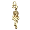 Pendentif renard en alliage doré pour la création de bracelets et colliers DIY - Breloque Forme de Renard (20635)