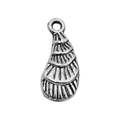 Antique silver seahorse starfish dolphin pendant DIY jewelry accessory in metal - Shell