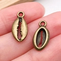Breloques en alliage de bronze antique en forme de coquillage pour bijoux DIY - Style Coquillage (20723)