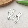DIY antique silver alloy pliers pendants for keychain and jewelry crafting projects - Pliers (18410)
