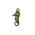 Retro bronze alloy seahorse pendant for DIY necklaces and handmade jewelry crafts - Antique Bronze Seahorse Style C