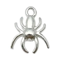 DIY Halloween spin hanger in glanzend zilver voor armbanden en kettingen - Spinvorm (20126)