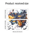 Detailed size specifications for Halloween pumpkin castle self-adhesive wall stickers - Halloween Castle Pumpkin Set (MG-B019) / 30x60cm