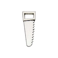 Pendentif scie à main en argent antique pour bijoux DIY et porte-clés variés - Scie à Main (8524)