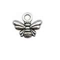 Vintage zilveren bijen hanger van zinklegering voor DIY sieraden kettingen en armbanden - Bij Stijl (6541)